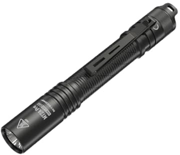 Nitecore Taschenlampe MT2A PRO, 1000 Lumen, leistungsstarker Akku, taktisch, USB-aufladbar, Batteriebetrieb, schwarz
