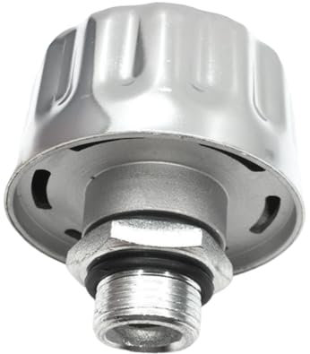 TAMOSH 1 Stück Hydraulik-Entlüftungskappe, Entlüftungskappe Aus Metall für Reservoir-Tankfilter, Baggerzubehör
