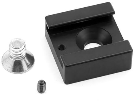 Sabot froid avec trou 1/4-20 pour appareil photo, support de sabot de flash, support de griffe de flash, support pour appareil photo reflex numérique, flash Speedlight, compatible avec les flashs et