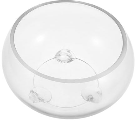Toddmomy Petit Aquarium en Verre avec Jardinière Idéal pour Les Lotus Pièce Maîtresse Décorative pour Un Événement De Mariage