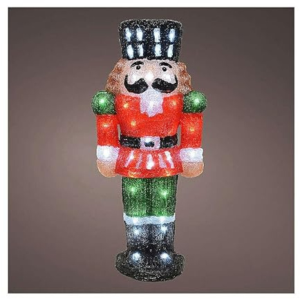 Holyart Casse-Noisette LED Acrylique Blanc Froid 60x30 cm