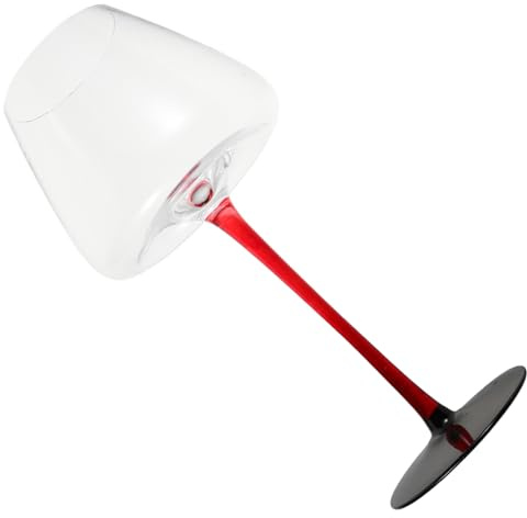 STOBAZA Copas de Vino Borgoña Cristal Rojo Diseño Ergonómico para Agarre Cómodo Celebraciones y Degustaciones Exclusivas