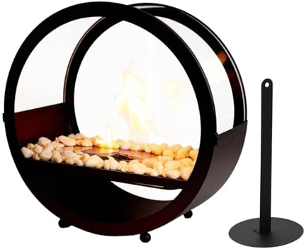 Braciere da tavolo esterno Caminetto moderno sicuro decorativo per