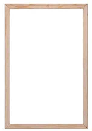 Tonzom 16 x 20 inch wooden frame canvas stretcher bars for oil painting and paint by numbers 4 strips