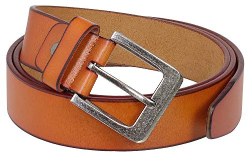 Ledershop24 Geschenkset - Ledergürtel Herren & Damen Gürtel Echt-Leder - klassischer Leder-Gürtel Breite 40 mm vers. Farben Schwarz, Braun, Cognac