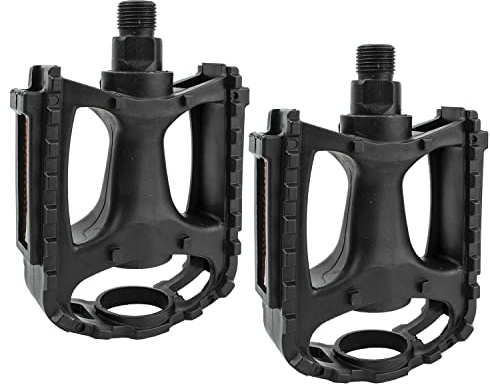 KOMODO Bicycle Pedals 9/16 Inch 14mm Flat Platform Road Mountain MTB Bike Pedal Set