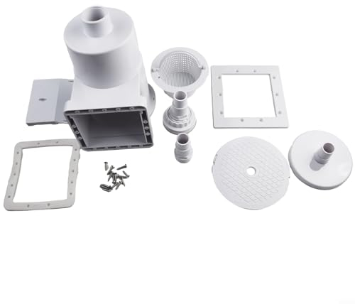 Aufstellpool Skimmer Set Pool Skimmer Zubehör Kit für Hayward für SP1091LX für Dyna-Skim Aufstellpool Skimmer Fit