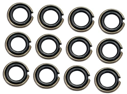 OSALADI Schraubenschlüssel Ringsatz Schlagschrauber Zubehör Sicherungsring Aus Verschleißfestem Eisen Mit O-ring Gummi Für Elektrischen Schlagschrauber Langlebig Und Einfach Zu Ersetzen