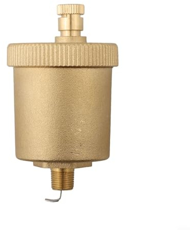 Besttoolifes 1 Packung 1/8 Zoll Automatisches Entlüftungsventil, Automatisches Entlüftungsventil, Schwimmerentlüftungsventil für Warmwasserheizkörper Heizsystem