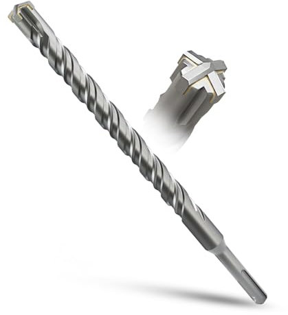 METOTY SDS Plus Bohrer 18mm×260mm，Steinbohrer,Hammerbohrer,Betonbohrer,Für Stein,Beton,Naturstein,Ziegelmauer