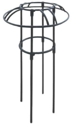 F Fityle Treillis d'obélisque de Jardin, Cadre de Treillis de Parapluie Vertical, Cadre d'escalade de Jardinage résistant à la Rouille, Support de, 50cm 1 Parapluie