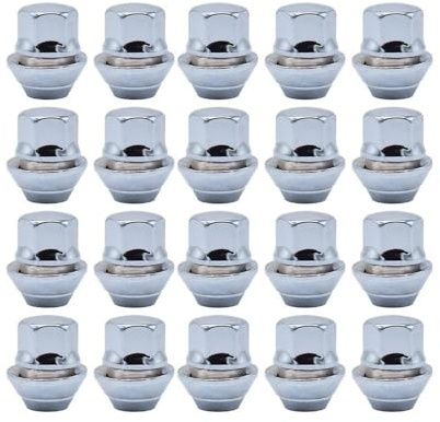 Dadi per ruota compatibili con Puma 1997-2001, dadi per cerchi in lega, bulloni, bulloni, pneumatici, dado, M12 x 1,5