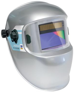 GYS 045774 Schweißhelm LCD PROMAX 9/13 G SILVER