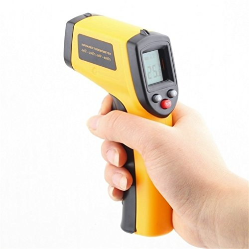 GS Thermomètre infrarouge numérique LCD laser infrarouge Pistolet -50 ~ 380 °C Thermomètre sans contact