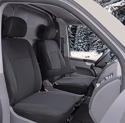 Sitzbezüge passgenau Schonbezüge Roco geeinget für Mercedes Vito W447 ab 2014 Erste Reihe 2-Sitzer