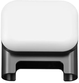 Lampe LED - Lampe d'appoint Détachable et Rechargeable avec 3 Modes de Couleur et 6 Niveaux de Luminosité pour Perche à Selfie Trépied