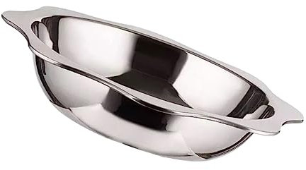 ABOOFAN Elektrischer Hot Pot Kochtopf 28 Cm Edelstahl Induktionskochgeschirr Hot Pot Topftrenner Antihaftbeschichtet Für Einfache Reinigung
