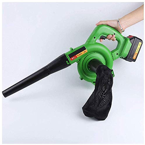 OZBME Blowers Convenient Electric Leaf Blower Cordless Vacuum Cleaner Lightweight High Power Suitable For Indoor And Outdoor Car Computer Pets,Green (Green)