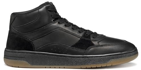 Geox Herr U SEDRAL Court sneakers, svart, 42 EU, svart, 42 EU
