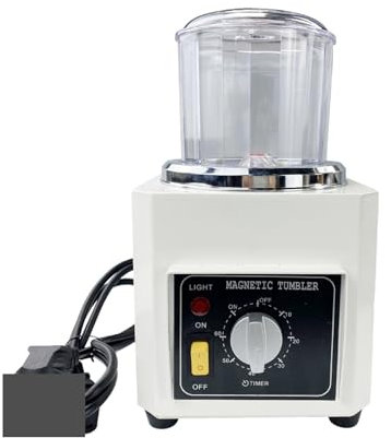 Smerigliatrice da Banco, KT-90 Bicchiere for lucidatrice magnetica AC Mini Strumento for la pulizia della finitura della lucidatrice for gioielli fai da te ,per rettifica, lucidatura e perforazione