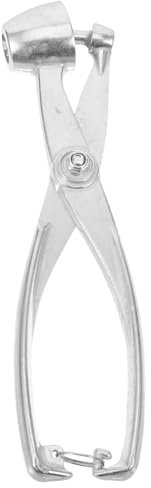 TOPPERFUN Pinza Snocciolatore per Ciliegie e Datteri Rossi in Metallo Resistente all'Usura, Levatorsoli Professionale Riutilizzabile per Uso Domestico, Accessorio Cucina Portatile e Leggero