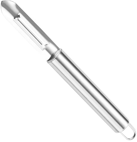 Éplucheur De Légumes, Outil Manuel Épluche-Fruits Accrochable, Double Tranchant Avec Lame Pendulaire, Extra Tranchant, Pour Cuisine Pique-nique Camping Barbecue Extérieur