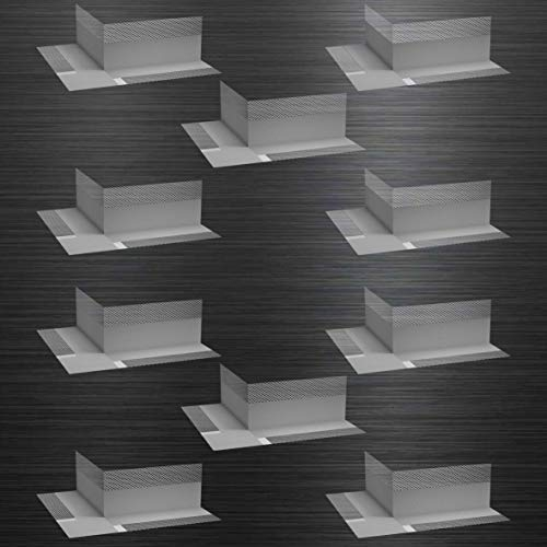 Esquina exterior, 10 unidades, junta de estanqueidad exterior impermeabilizante, junta de esquina exterior, azulejos, lámina de sellado para ducha, ducha, cocina, G01