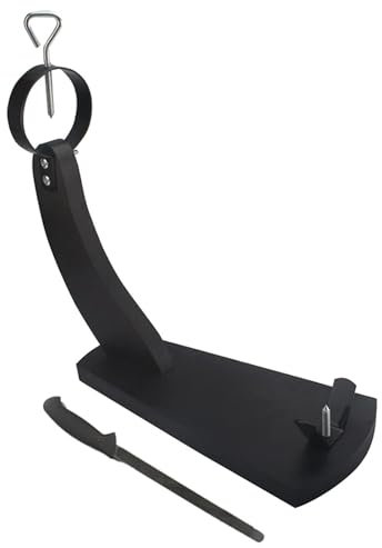 TANYTAO-SHOP Schinkenhalterung Holzschinkenhalter Ham Storage Tool, Hausküche Schinkenhalter, Küchenrestaurant-Speicher-Tool for Fixing Ham，Schinkenhalterung (Color : B)