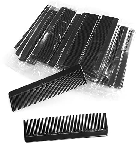 Confezione da 50 pettini fini per la toelettatura di uomini, cani e animali domestici, pettini per pidocchi in massa