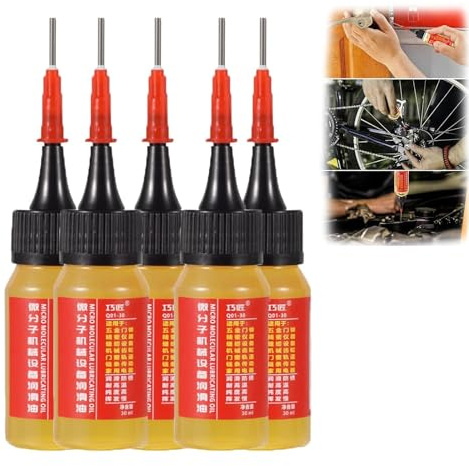 Lubrifiant mécanique micromoléculaire 30 ml, lubrifiant micromoléculaire pour équipements, outil de prévention de la rouille, pour serrures de porte, chaînes de vélo, et pièces automobiles (5)