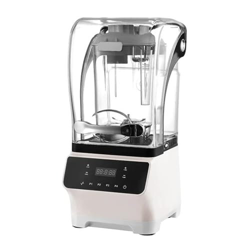 Licuadora Exprimidora, Licuadora de hielo comercial de alta potencia de 1800 W, batidora, exprimidor, procesador de alimentos, licuadora de frutas y batidos de hielo Licuadora y exprimidor