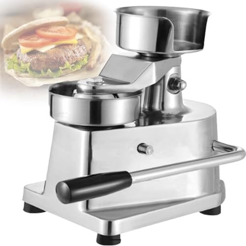 MIAOMI Pressa per Hamburger ripieni, Macchina per la formatura Manuale di Hamburger, pressa per Hamburger Commerciale, pressa per Hamburger(13cm)