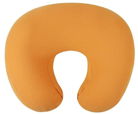 Qsvbeeqj Funda de cojín para bebé, suave y transpirable, funda de cojín de lactancia elástica para bebé