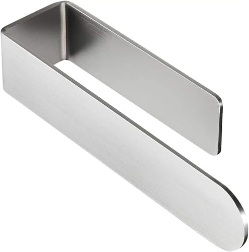 HOLESS - Porta Asciugamani Bagno - Acciaio Inossidabile - Adesivo Forte 3M - Nessuna Perforazione - Facile da Installare - Supporta Fino a 5 kg - Lunghezza 23 cm