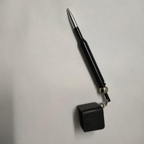 Oniissy Billard-Kreideabdeckung für Snooker-Queues, Aluminiumlegierung und Kunststoff-Kreidehalter, 10 cm Länge mit kompaktem Design, kompatibel mit quadratischer und runder Kreide, schwarz