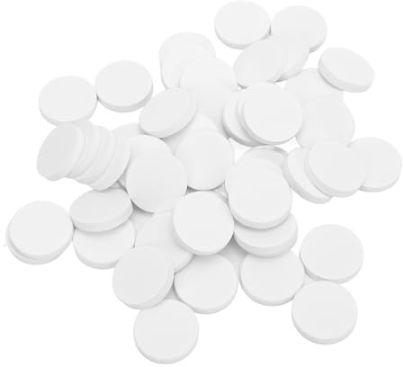 Nagelputsskivor Premium självhäftande sandpapperspoleringsfiler för professionell manikyr pedikyr 1000 korn 50 kuddar 25 mm