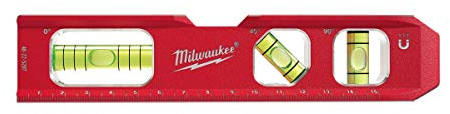 Milwaukee 4932459097 932459097 Billet Torpedo Level, Red/Black