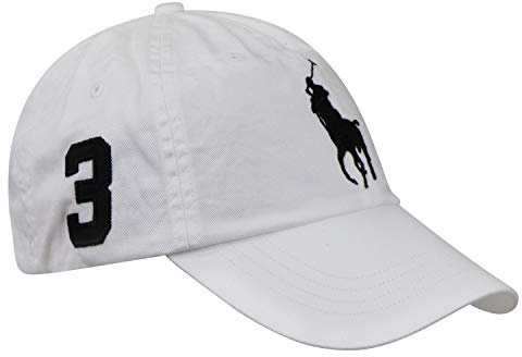Ralph Lauren Capello bianco grande pony - Taglia unica, bianco