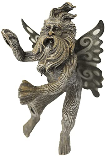 Garden Mile Decoración de jardín con Efecto de Bronce para jardín, Duendes y Elfos, decoración de Patio, decoración para el hogar, jardín de Hadas