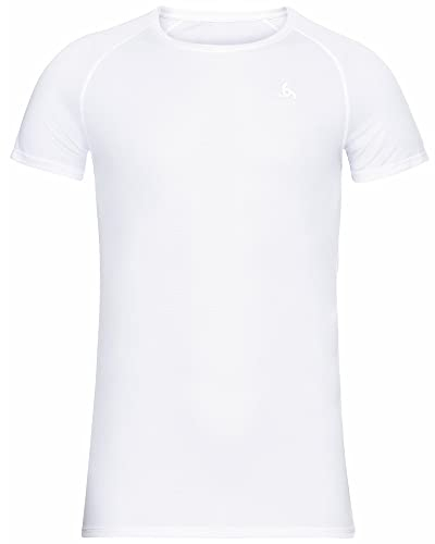 Odlo Maglietta intima da uomo a maniche corte Active F-Dry Light I Maglietta funzionale I Intimo funzionale Maglietta sportiva I Uomo