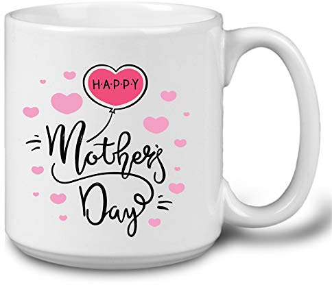 GOPERSONALISED Mothers Day Gifts - Personalised Jumbo 20oz Mum Mug Cup Present for Mum Mummy Wife Nana from Son Daughter (Design 3)