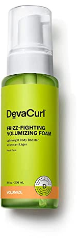 Frizz-Fighting Volumizing Foam-NP by DevaCurl for Unisex - 8 oz Foam