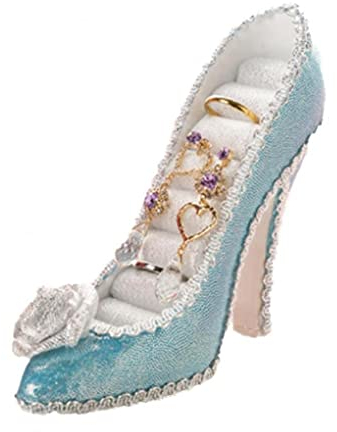 TOSSPER Schmuckausstellungsständer High Heeled Schuhe Ohrring Halskette Ringhalter Hanging Juwely Tower Rack Für Mädchen Frauen