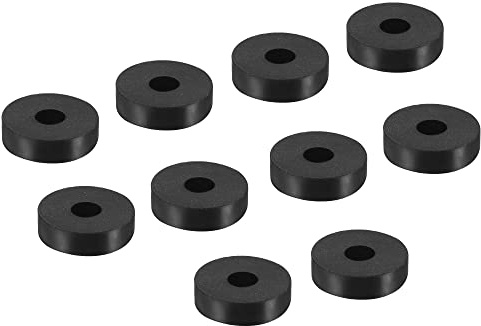 sourcing map 10 Stück Anti Vibrationsscheibe 26 x 7.8 x 7mm Schwarz