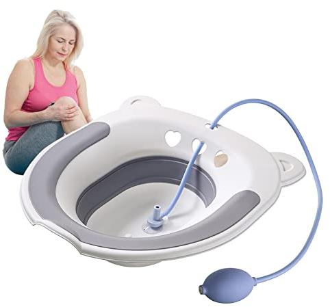 Kit för kvinnor | Vikbar hemorrojder Toalett,Postpartum Care, Fissures Toalett med Spolare, Tub för äldre, kvinnor Jimii