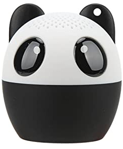Bluetooth-Lautsprecher, 3 W Audio-Treiber, Tiere, Kabellose Lautsprecher mit Selfie-Funktion, Niedlicher Tierischer Kabelloser Lautsprecher für Kinder (Panda