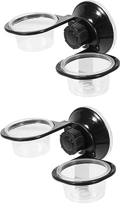 HAPINARY Reptilien Futterbecher Terrarium Zubehör Wassernapf Für Reptilien Auswechselbarer Behälter Praktische Fütterungslösung