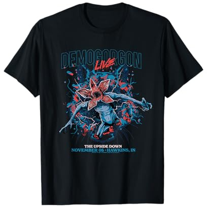 Stranger Things : Demogorgon Live The Upside Down T-Shirt