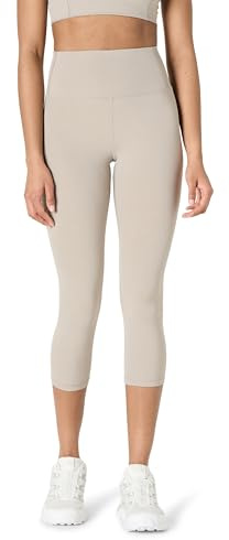 Amazon Essentials Damen Active FormFlex Butterweiche Sport-Yoga-Leggings mit Hoher Taille, Taupe, L
