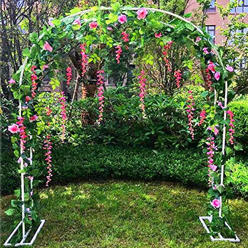 Générique Arc de Jardin en métal, Arc Rose pour Les Plantes grimpantes Clemati, grimpant en Treillis, pergola, Arc d'escalade résistant aux intempéries, Arc de Mariage, Arc, Treillis, Arbor